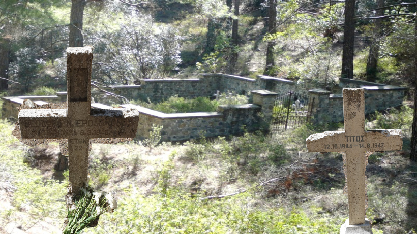 Το ξεχασμένο κοιμητήριο των Φυματικών κοντά στην Κυπερούντα