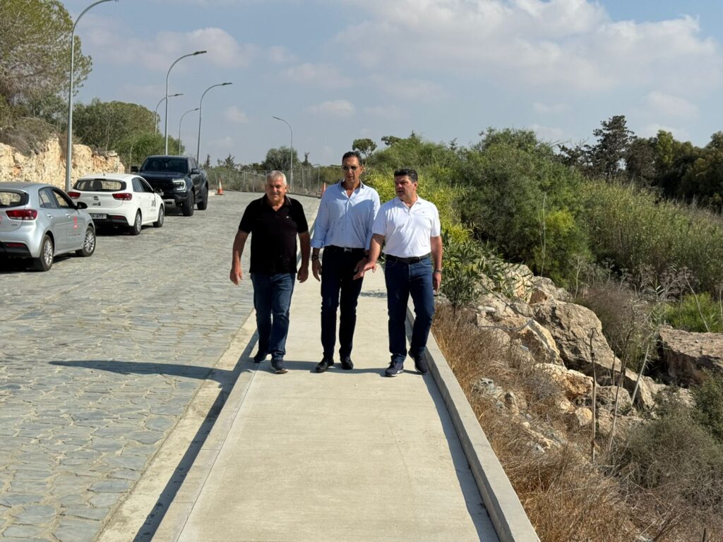 Παραδόθηκε στην κυκλοφορία το οδικό δίκτυο του Ποταμού Λιοπετρίου
