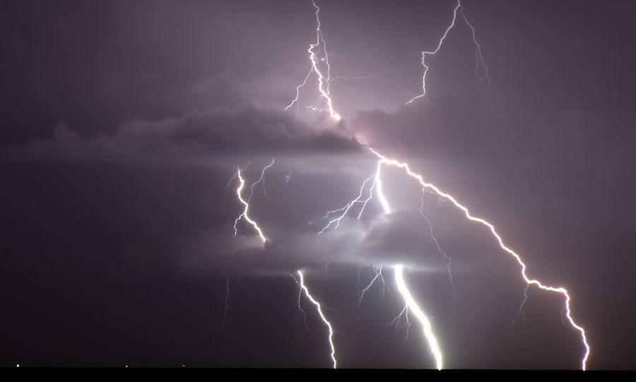 Κίτρινη προειδοποίηση για ισχυρές καταιγίδες και χαλάζι!