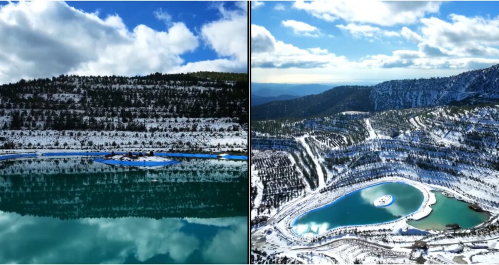 &Eta; &mu;&alpha;&gamma;&epsilon;&upsilon;&tau;&iota;&kappa;ή &lambda;ί&mu;&nu;&eta; &Alpha;&mu;&iota;ά&nu;&tau;&omicron;&upsilon;