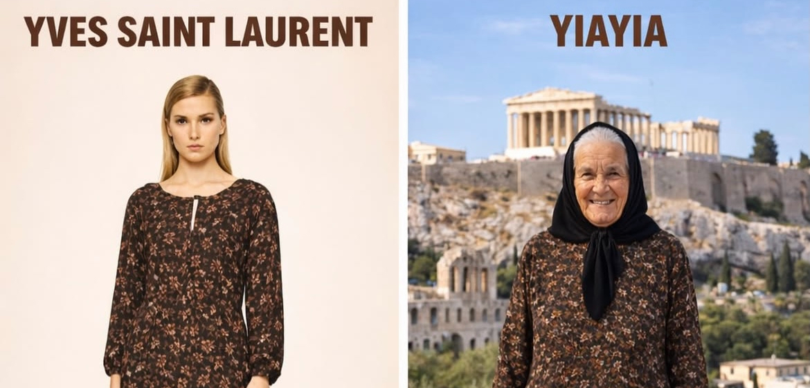 1.499€ vs 10€: Όταν η γιαγιά κάνει fashion week χωρίς να το ξέρει (και κερδίζει) 1.499€ vs 10€: Όταν η γιαγιά κάνει fashion week χωρίς να το ξέρει (και κερδίζει)