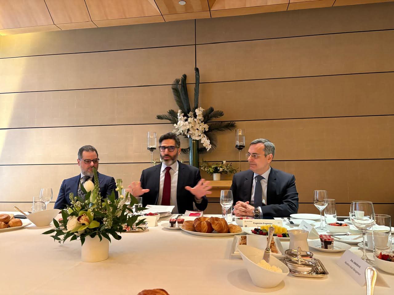 O Invest Cyprus σε εκδήλωση στρογγυλής τραπέζης στη Νέα Υόρκη Συνεργασία με FT Locations και fDi Intelligence για την προβολή της Κύπρου σε επενδυτές και εταιρείες O Invest Cyprus σε εκδήλωση στρογγυλής τραπέζης στη Νέα Υόρκη Συνεργασία με FT Locations και fDi Intelligence για την προβολή της Κύπρου σε επενδυτές και εταιρείες