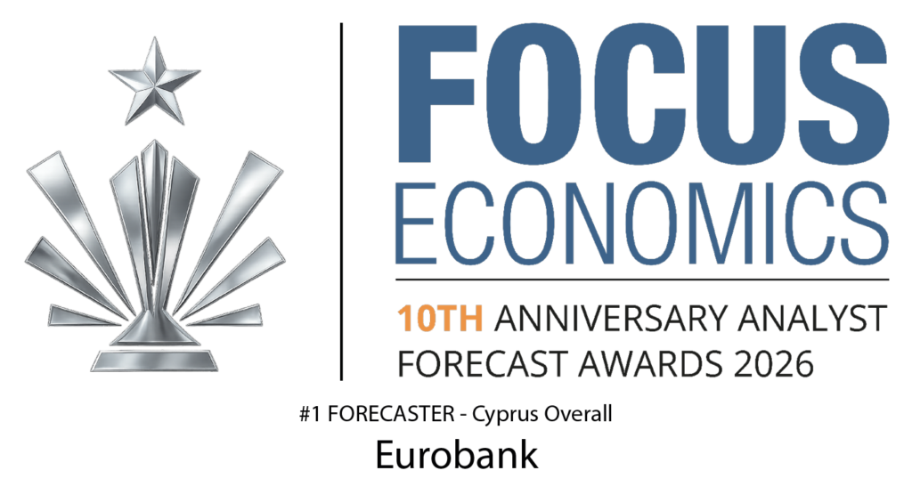 H Eurobank Research &kappa;&omicron;&rho;&upsilon;&phi;&alpha;ί&omicron;&sigmaf; forecaster &sigma;&tau;&eta;&nu; &Kappa;ύ&pi;&rho;&omicron; &gamma;&iota;&alpha; &delta;&epsilon;ύ&tau;&epsilon;&rho;&eta; &sigma;&upsilon;&nu;&epsilon;&chi;ή &chi;&rho;&omicron;&nu;&iota;ά