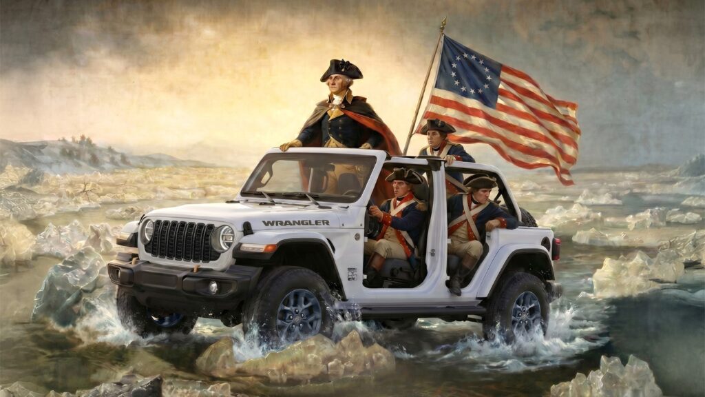&Mu;&iota;&alpha; &xi;&epsilon;&chi;&omega;&rho;&iota;&sigma;&tau;ή &alpha;&mu;&epsilon;&rho;&iota;&kappa;&alpha;&nu;&iota;&kappa;ή &pi;&rho;ό&kappa;&lambda;&eta;&sigma;&eta; &alpha;&pi;ό &tau;&eta;&nu; Jeep