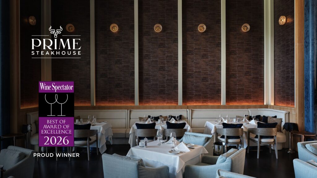 &Tau;&omicron; Prime Steakhouse &pi;&rho;ώ&tau;&omicron; &epsilon;&sigma;&tau;&iota;&alpha;&tau;ό&rho;&iota;&omicron; &xi;&epsilon;&nu;&omicron;&delta;&omicron;&chi;&epsilon;ί&omicron;&upsilon; &sigma;&tau;&eta;&nu; &Kappa;ύ&pi;&rho;&omicron; &mu;&epsilon; Best of Award of Excellence &alpha;&pi;ό &tau;&alpha; Wine Spectator