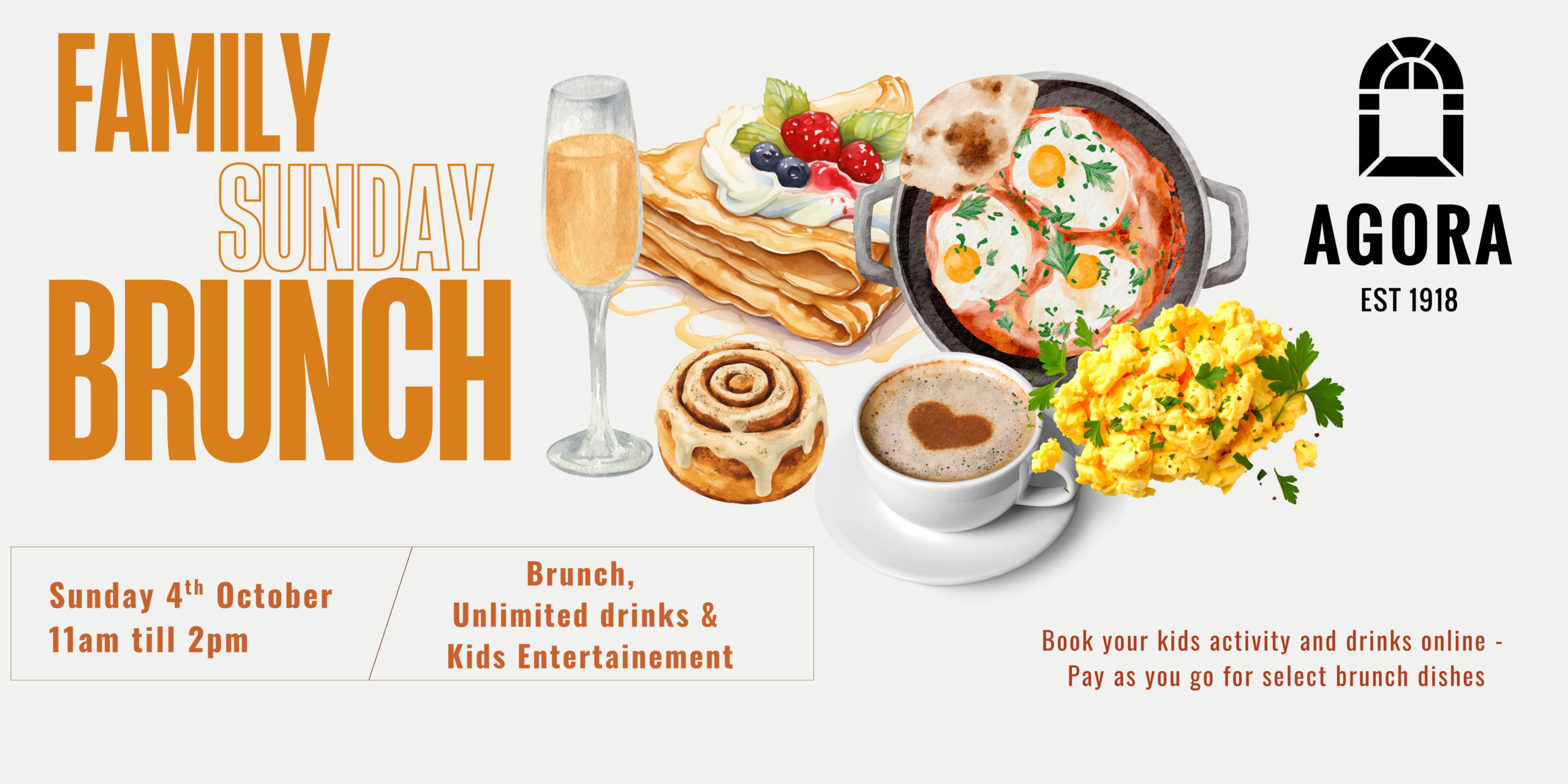 Sunday Family Brunch στο Limassol AGORA: Brunch για Εσάς, Διασκέδαση για τα Παιδιά! Sunday Family Brunch στο Limassol AGORA: Brunch για Εσάς, Διασκέδαση για τα Παιδιά!